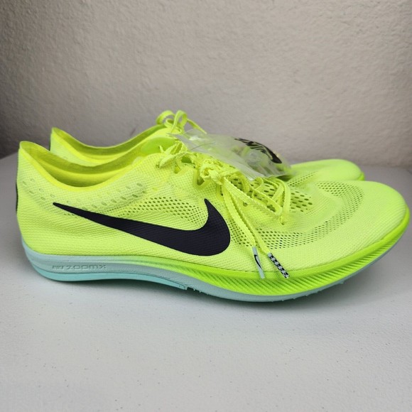 Nike ZoomX Dragonfly Volt Cave Purple Mint Track Spike DR9922 700 Mens Size 11.5 - Picture 4 of 9